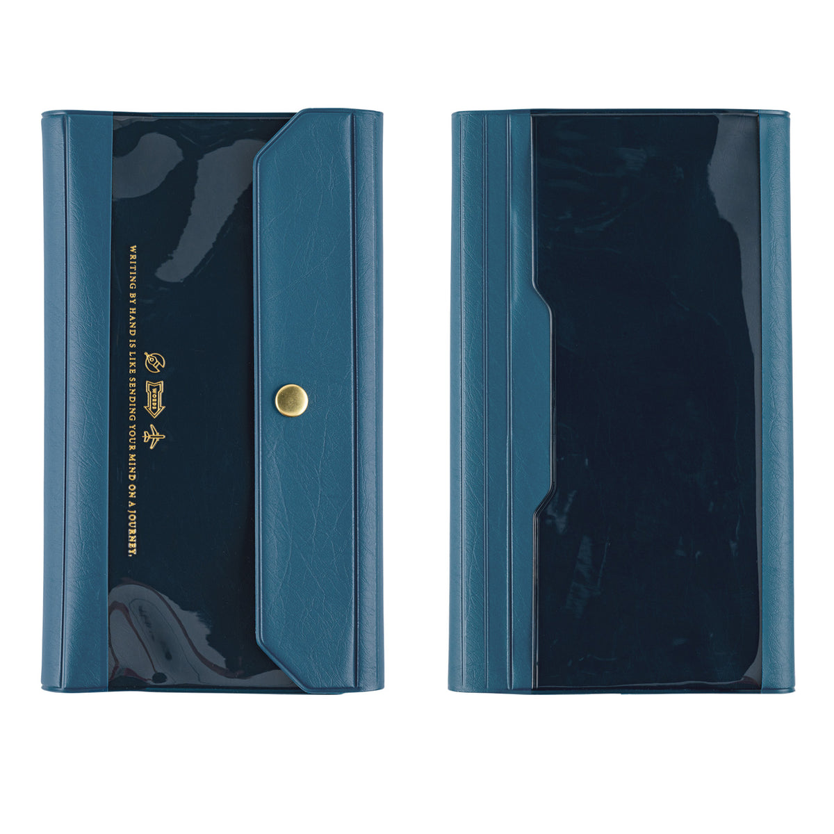 Hobonichi Techo Weeks Cover -  Alettone (Navy)    at Boston General Store