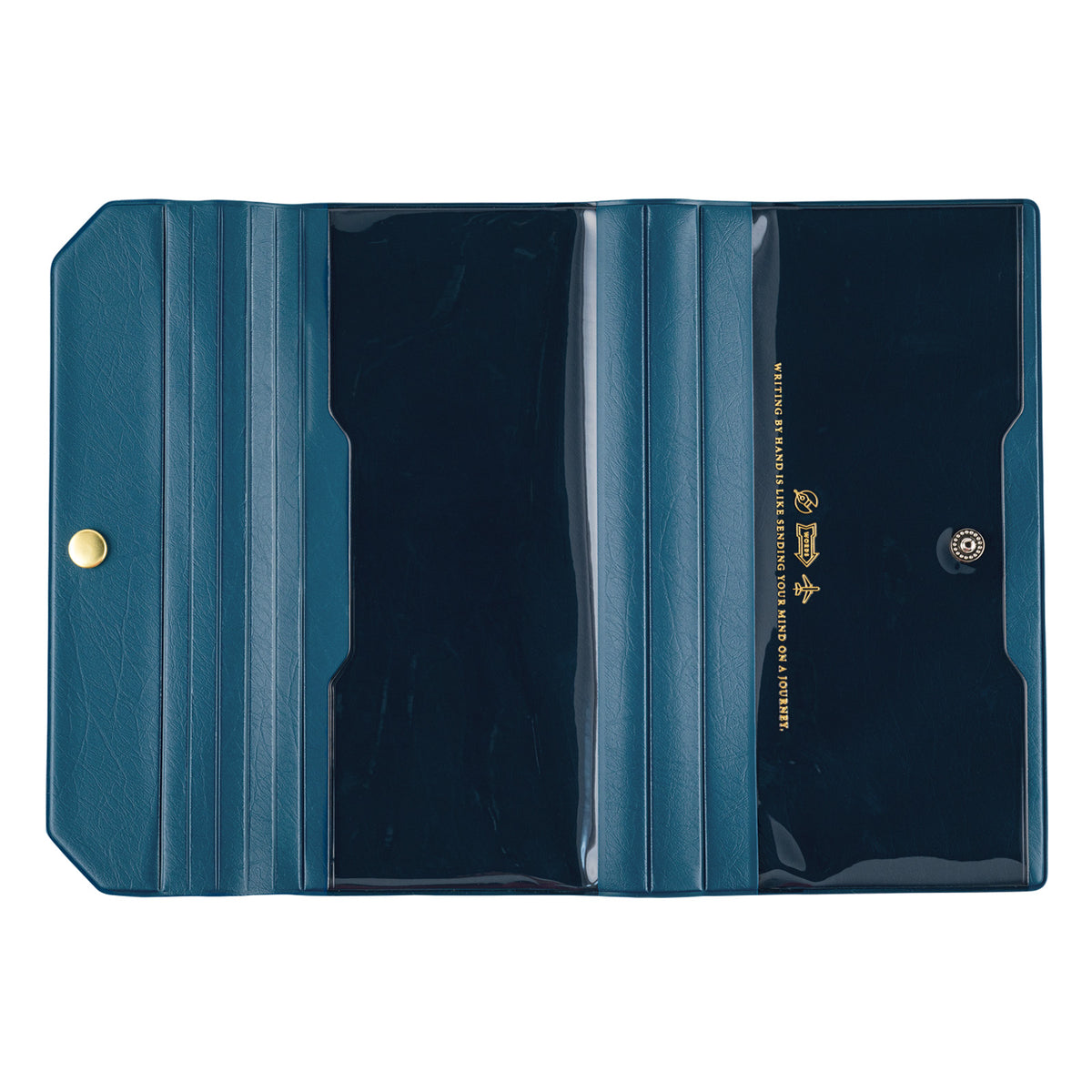 Hobonichi Techo Weeks Cover -  Alettone (Navy)    at Boston General Store