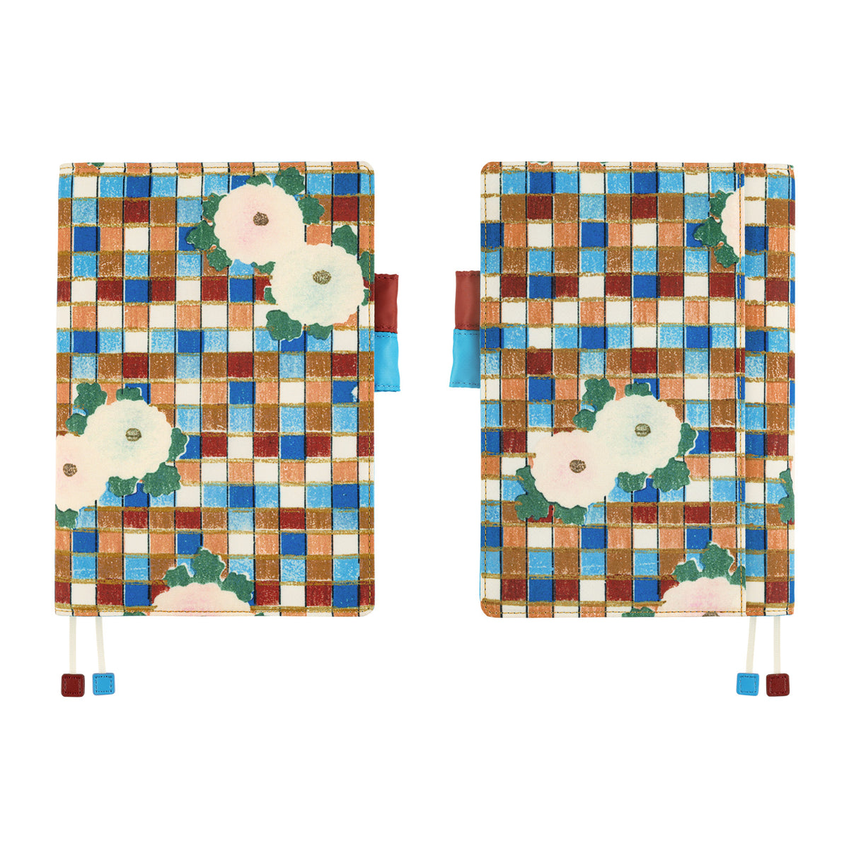 Hobonichi Techo Cover Cousin A5 -  Unsodo: Shin-Bijutsukai (Flower)    at Boston General Store