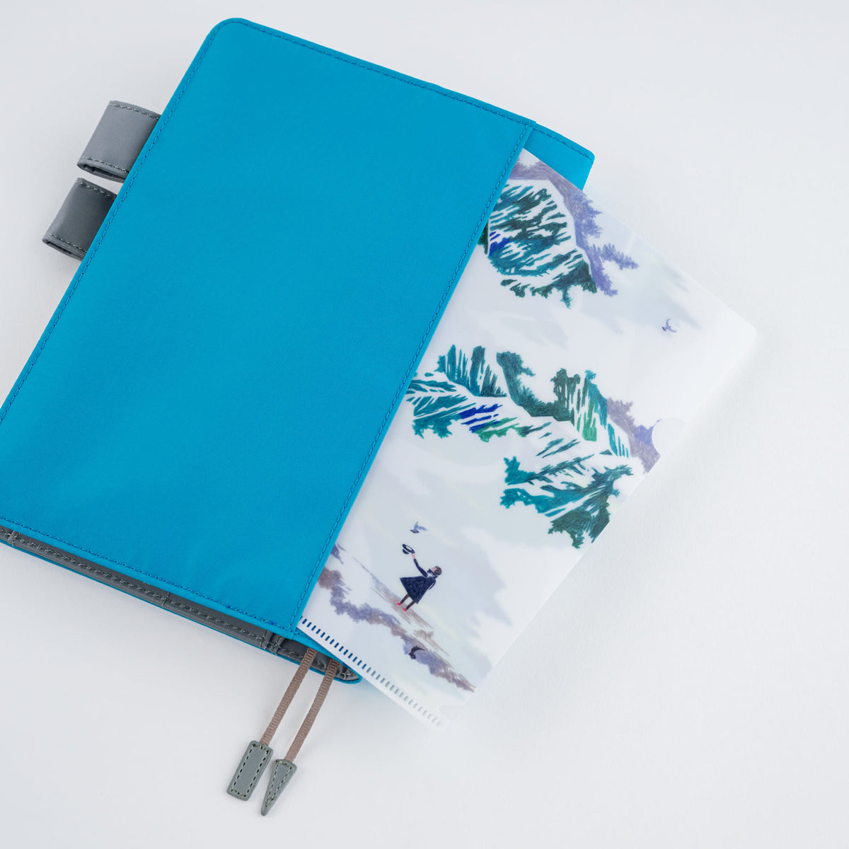 iyo okumi: Hobonichi Clear Folder Set of 2 for A5 Size (iyo okumi)    at Boston General Store