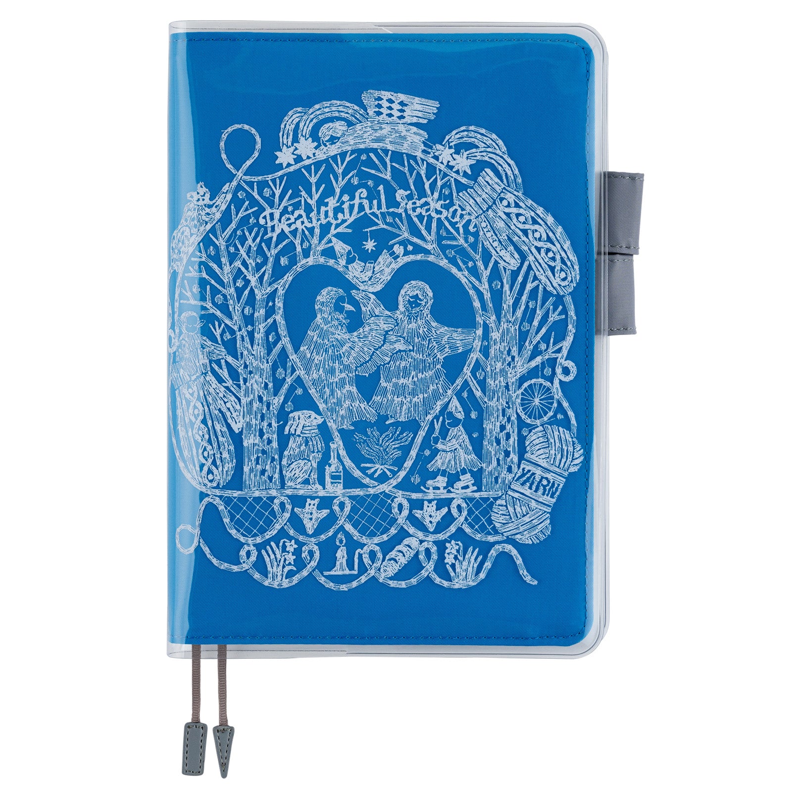 iyo okumi: Hobonichi Cover on Cover for A5 Size (Beautiful Season)    at Boston General Store