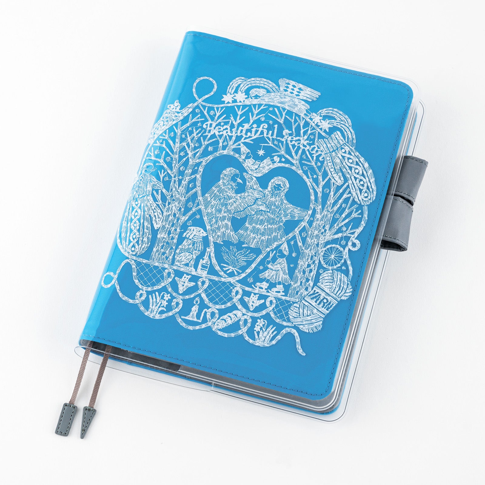 iyo okumi: Hobonichi Cover on Cover for A5 Size (Beautiful Season)    at Boston General Store