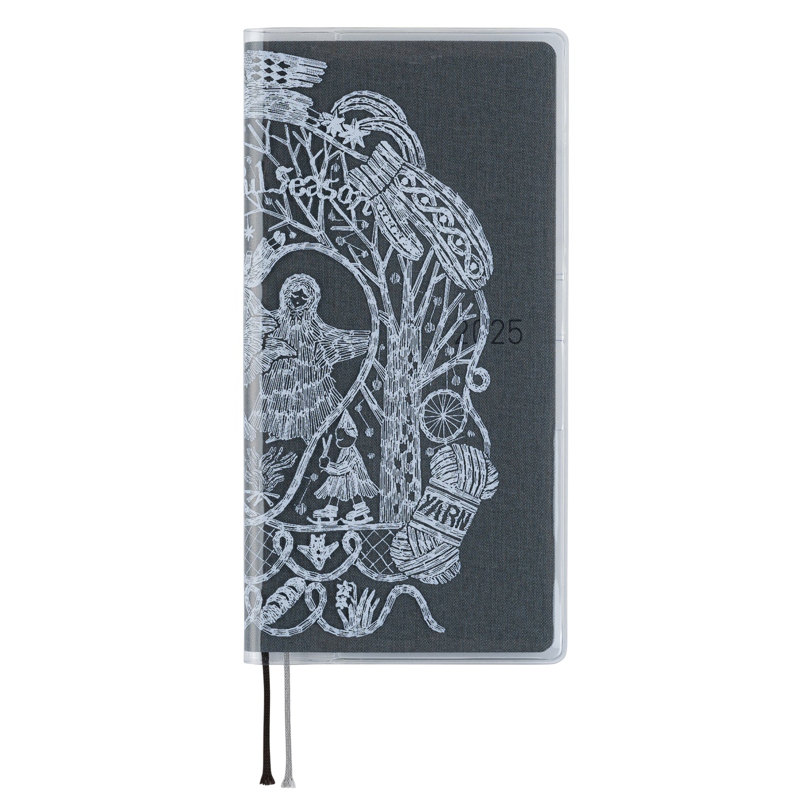 iyo okumi: Hobonichi Clear Cover for Weeks (Beautiful Season)    at Boston General Store