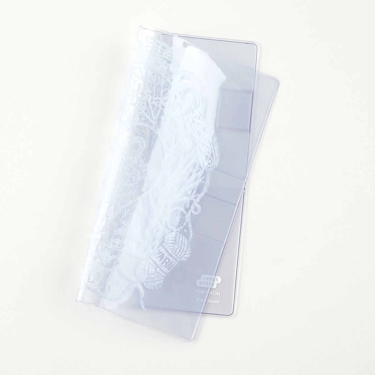 iyo okumi: Hobonichi Clear Cover for Weeks (Beautiful Season)    at Boston General Store