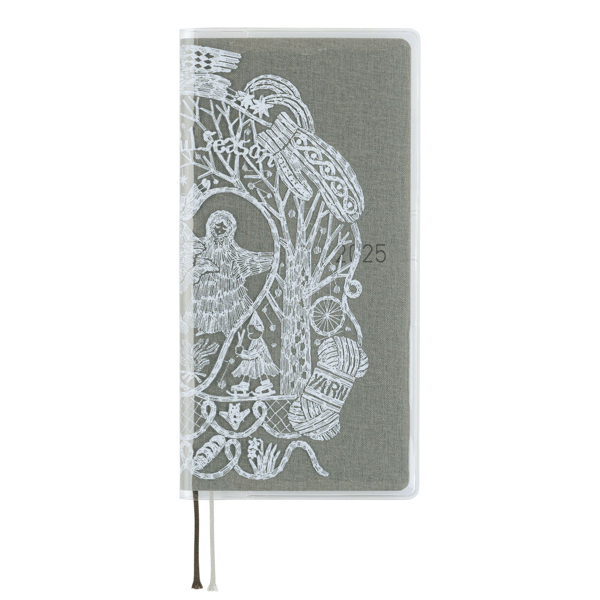 iyo okumi: Hobonichi Clear Cover for Weeks (Beautiful Season)    at Boston General Store