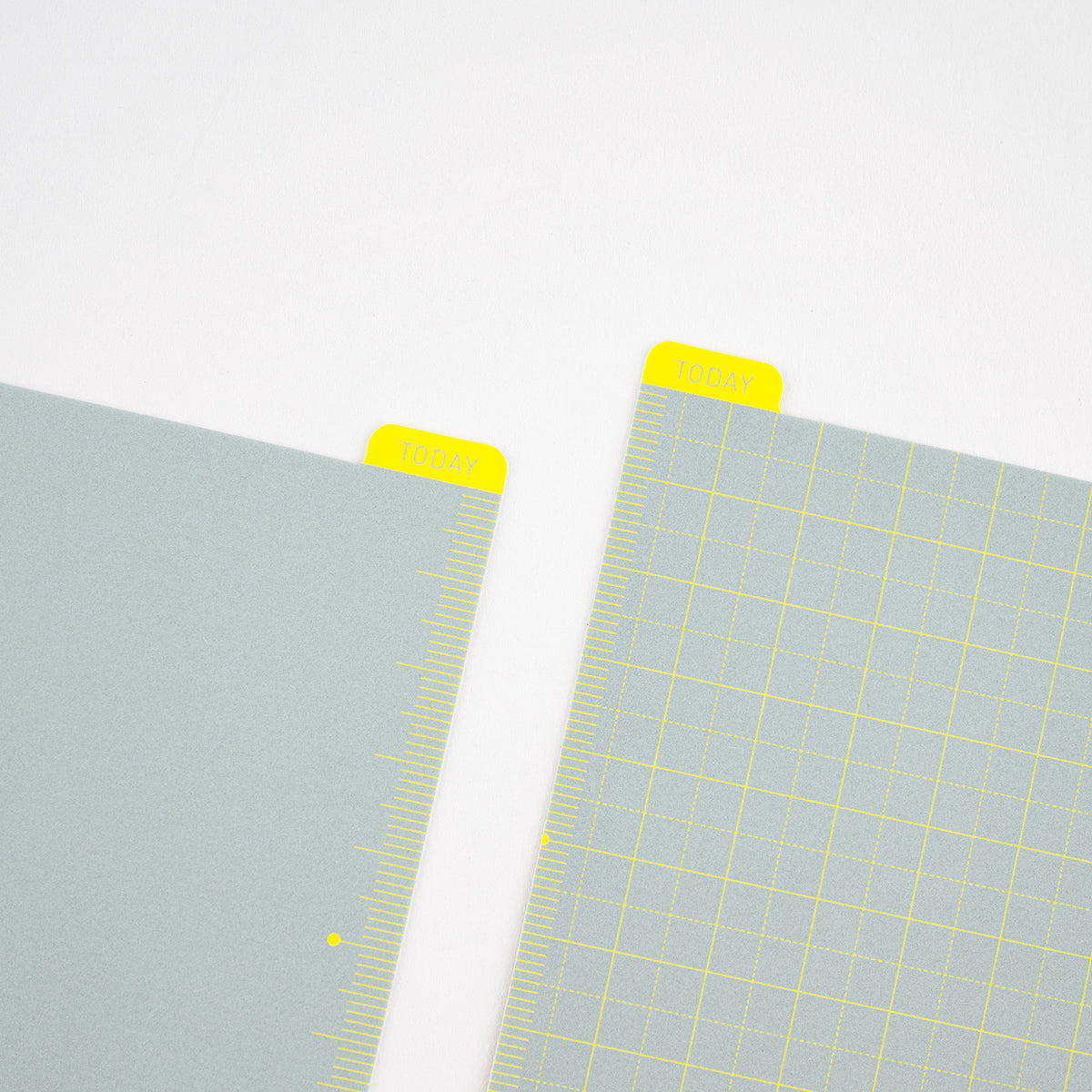 Hobonichi Pencil Board for A6 Size (Ice Gray x Yellow)    at Boston General Store