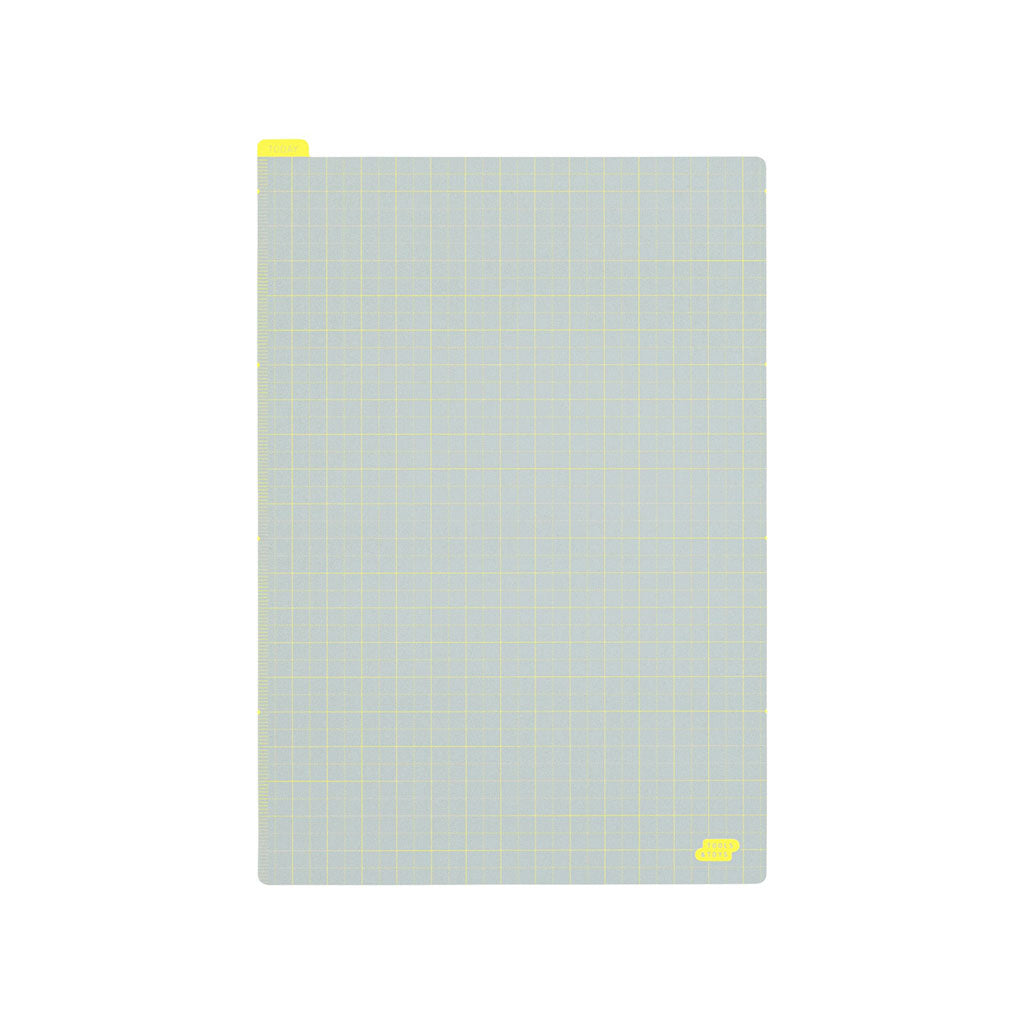 Hobonichi Pencil Board for A5 Size (Ice Gray x Yellow)    at Boston General Store