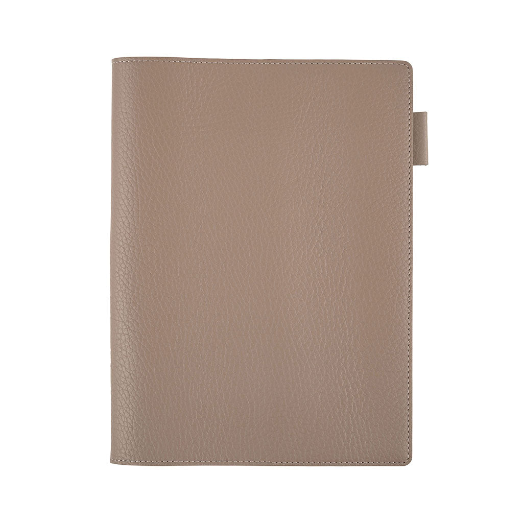 Hobonichi Techo Cover Large 5-Year A5 - Beige &amp; Navy at Boston General Store