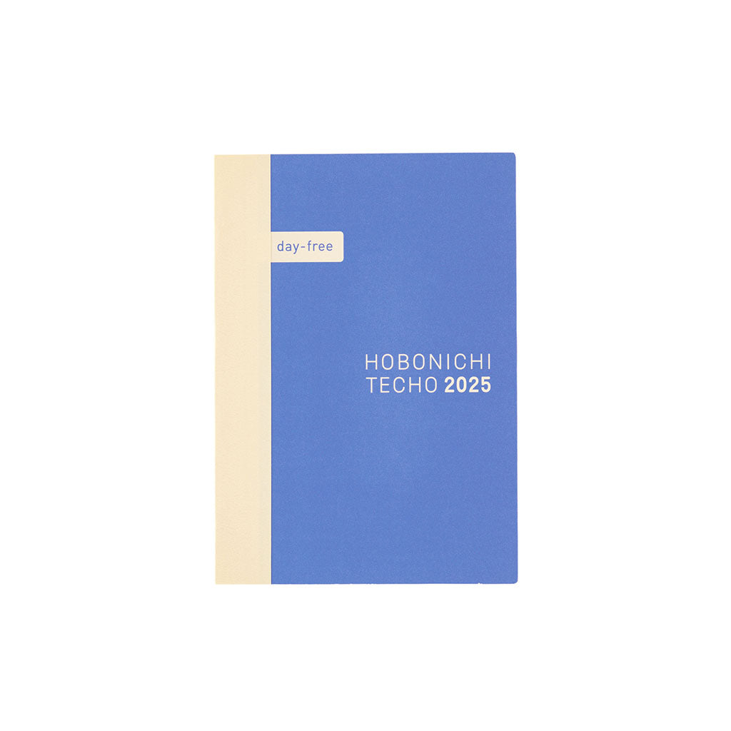 Hobonichi Techo Day-Free Book A6 2025 - Japanese, January Start, Monday Start at Boston General Store