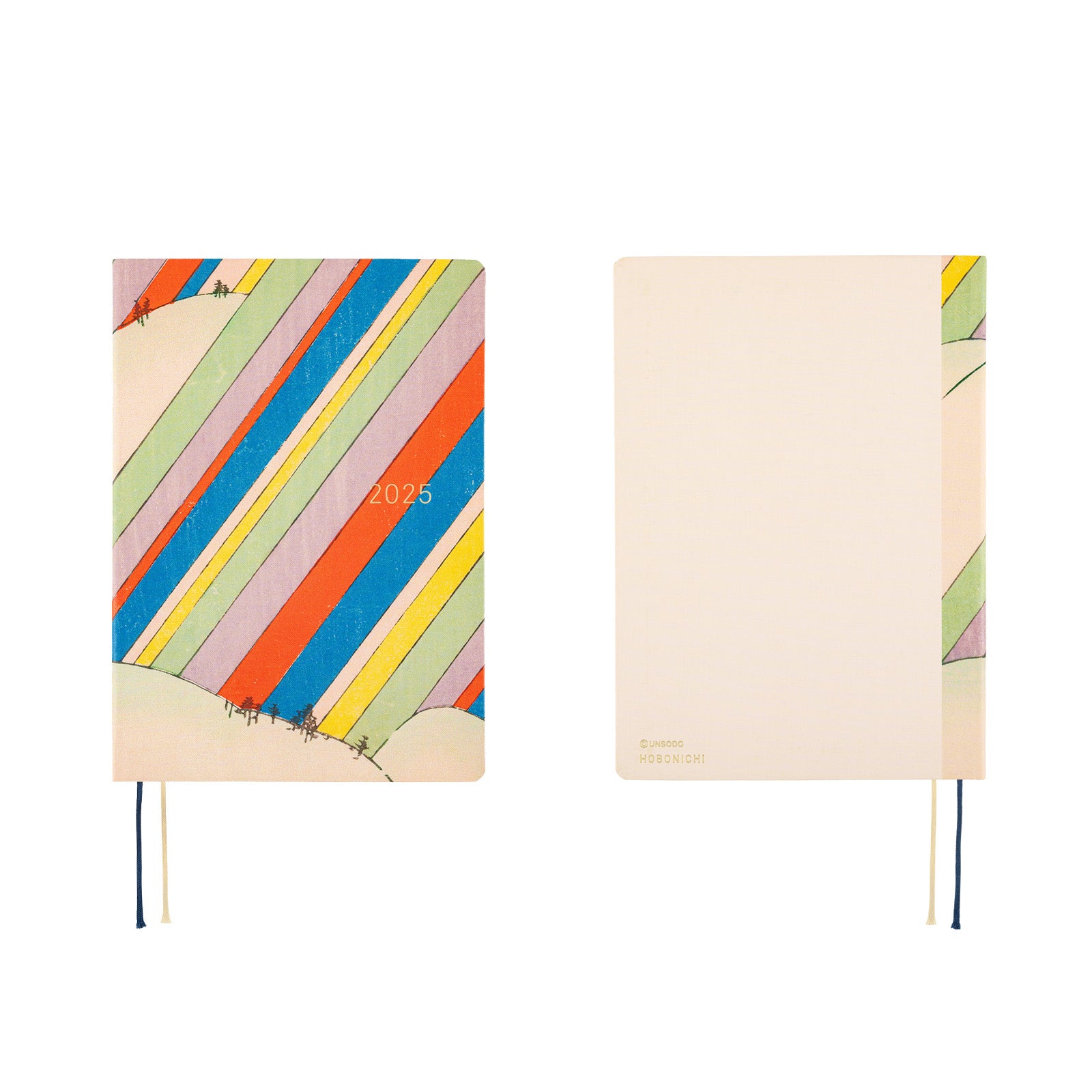 Hobonichi Techo HON A5 - Unsodo: Bijutsukai (Rainbow) | Boston