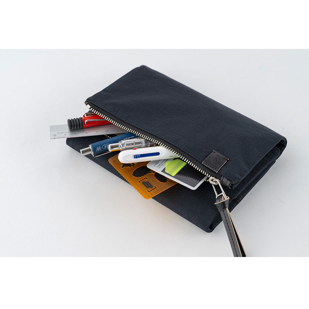 Hobonichi Techo Cover Original A6 - Tragen Black (2025 Version) at Boston General Store