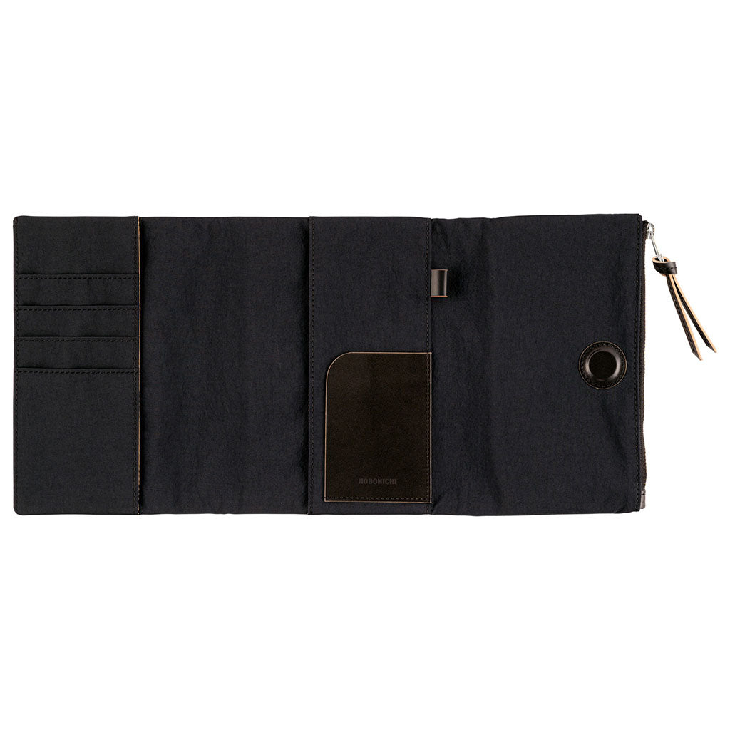 Hobonichi Techo Cover Original A6 - Tragen Black (2025 Version) at Boston General Store