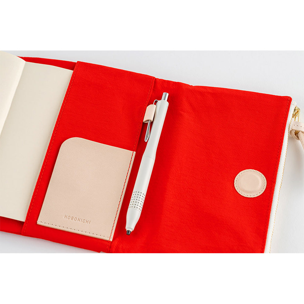 Hobonichi Techo Cover Original A6 - Tragen Red at Boston General Store