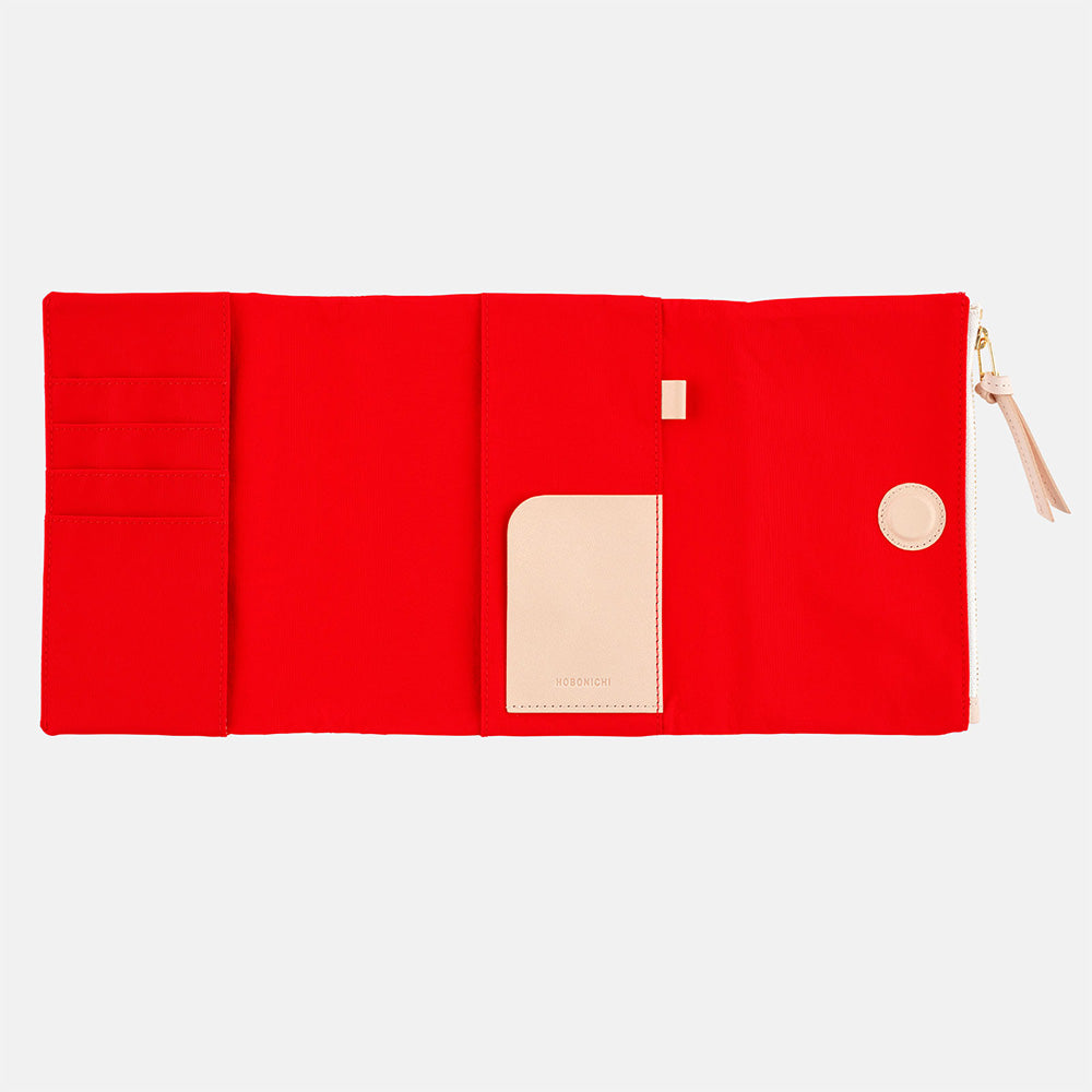 Hobonichi Techo Cover Original A6 - Tragen Red at Boston General Store