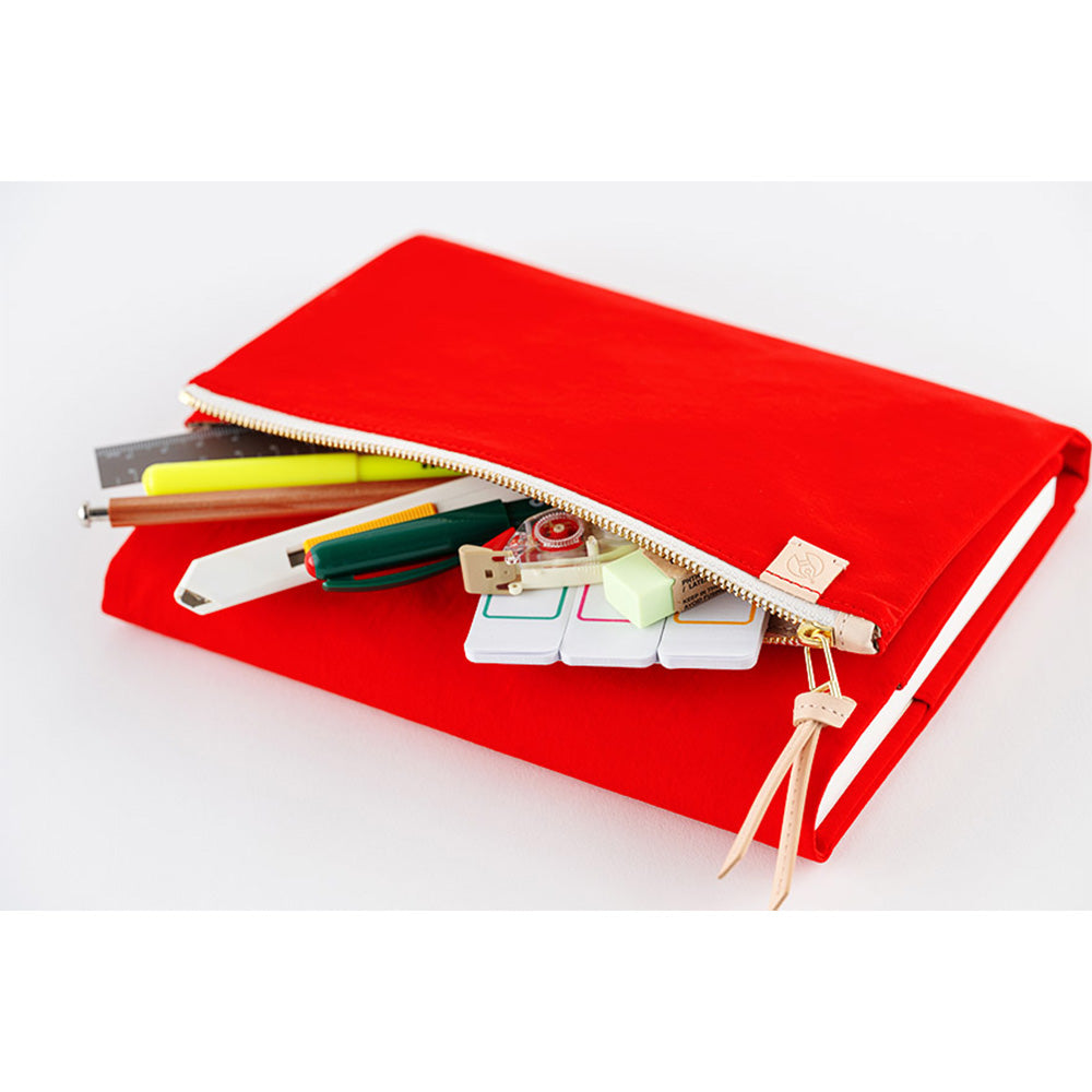 Hobonichi Techo Cover Cousin A5 - Tragen Red at Boston General Store