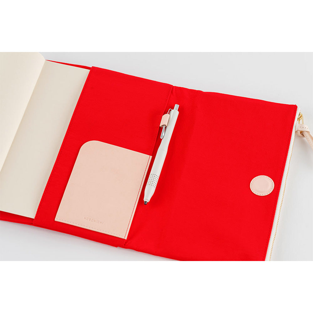 Hobonichi Techo Cover Cousin A5 - Tragen Red at Boston General Store