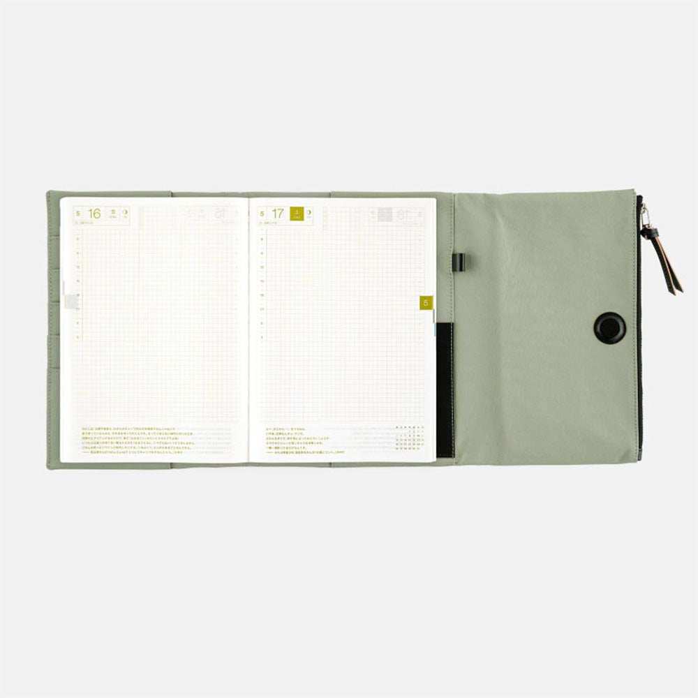 Hobonichi Techo Cover Cousin A5 - Tragen Oakmoss at Boston General Store