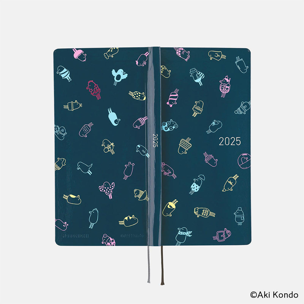Hobonichi Techo Weeks - Hobotoridori: Sparkling Hobotoridori - Japanese, April Start at Boston General Store