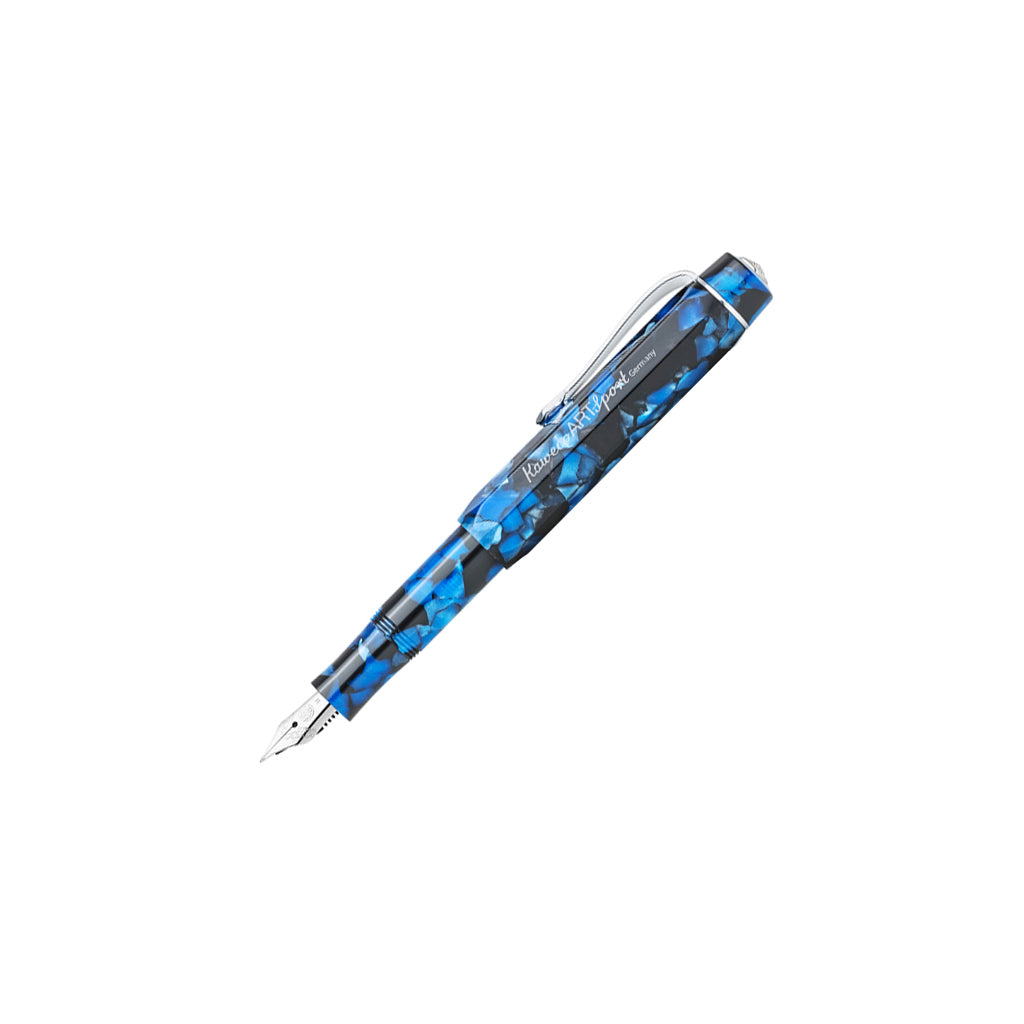Kaweco Art Sport Winter Novelties Fountain Pen Pebble Blue Fine Nib  at Boston General Store