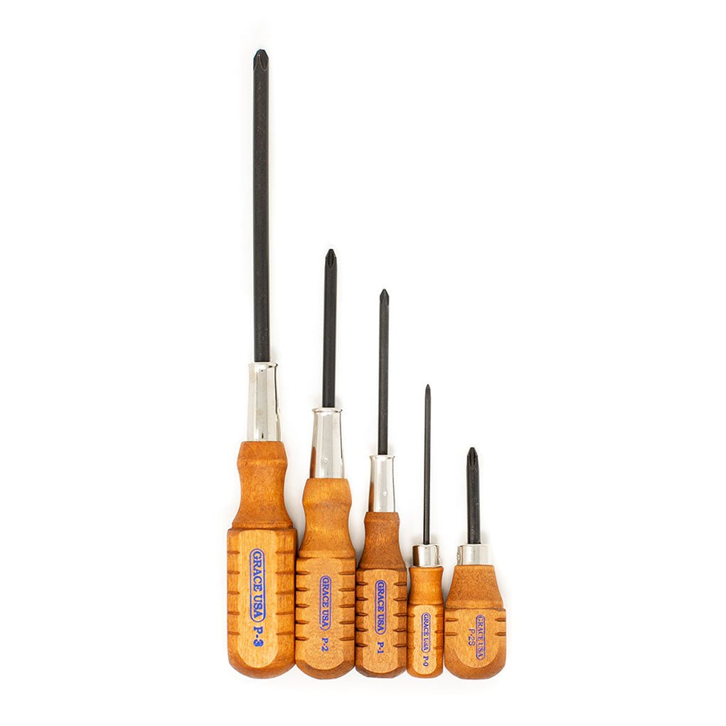 Grace USA Tools Screwdriver Set Phillips, 5 Piece Set, image size:1021x1021