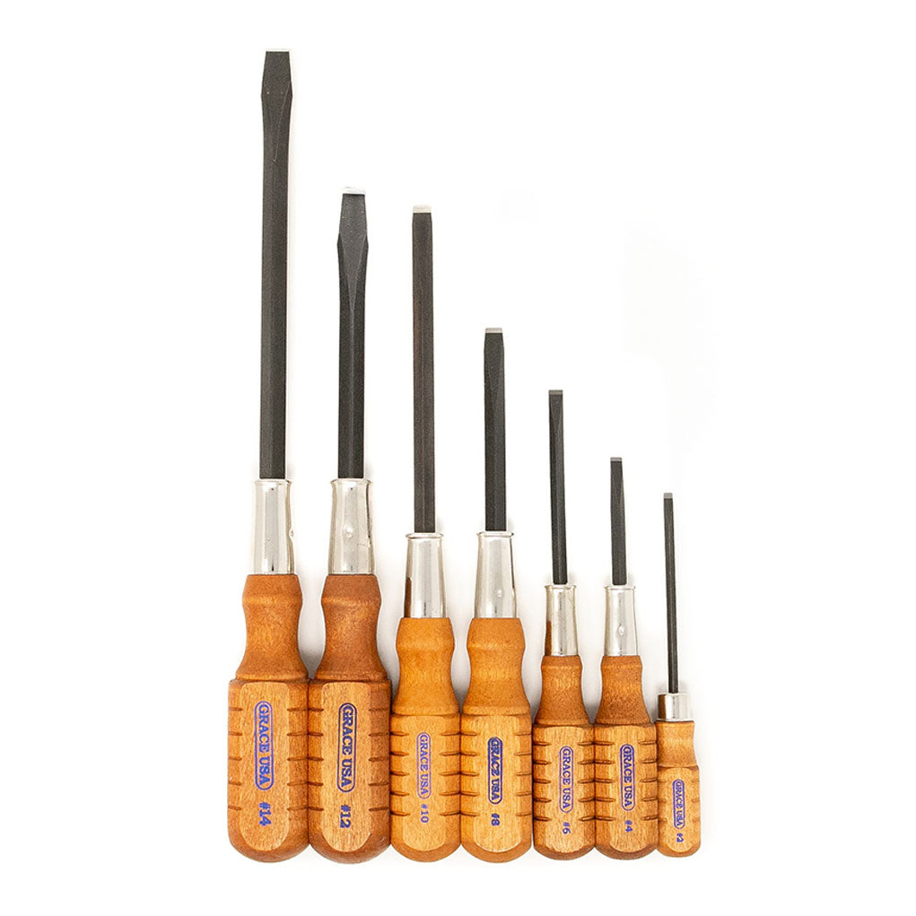 7 Piece Wood Screw Screwdriver Set    at Boston General Store