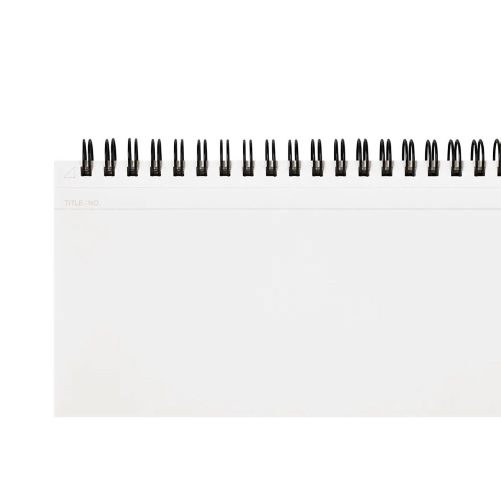 Mnemosyne Spiral Notebook - A5, Blank, Horizontal Format at Boston General Store