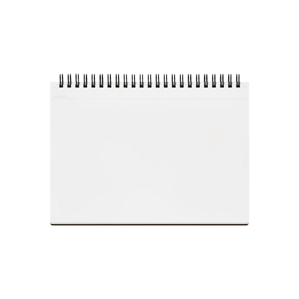 Mnemosyne Spiral Notebook - A5, Blank, Horizontal Format at Boston General Store