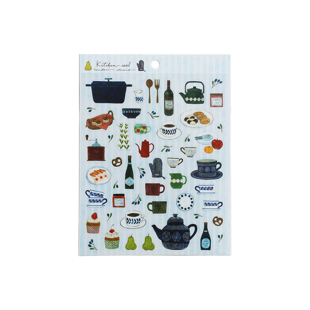 Cozyca Midori Asano Kitchen Stickers at Boston General Store