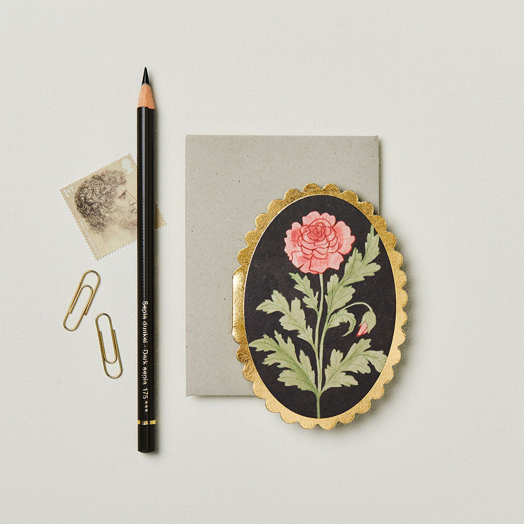 Rose Mini Greeting Card    at Boston General Store
