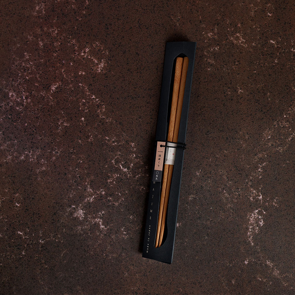 Hajime Japanese Chestnut Chopsticks at Boston General Store