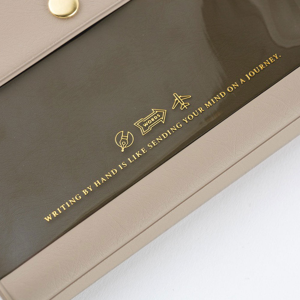 Hobonichi Techo Original A6 2026 - Book with Cover - Alettone: Gray at Boston General Store