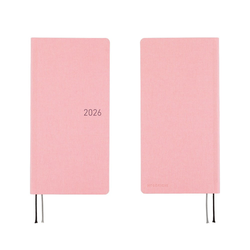 Hobonichi Techo Weeks 2026 - Colors: Strawberry Milk at Boston General Store