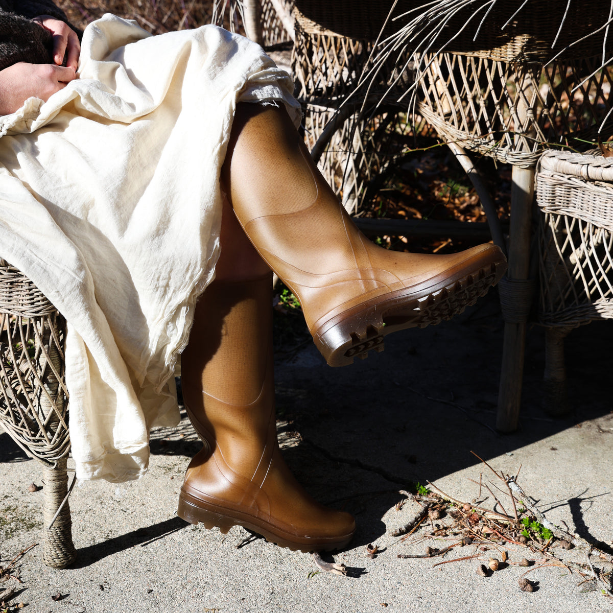 French Hemp Wellies    at Boston General Store