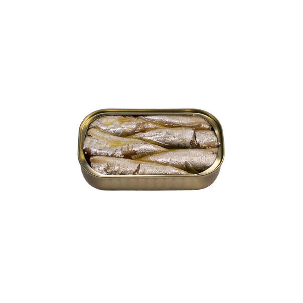 Small Sardines in Extra Virgin Olive Oil at Boston General Store