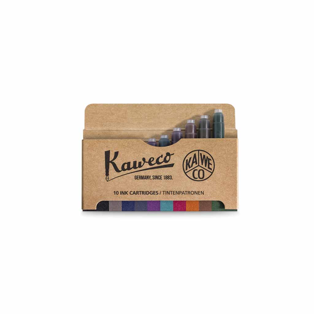 Kaweco 10-Color Ink Cartridge Sampler Pack    at Boston General Store
