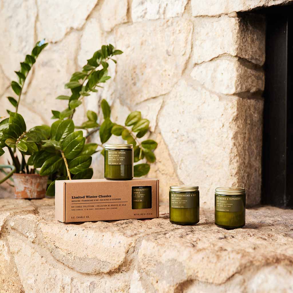Limited Winter Classic Soy Candle Series    at Boston General Store