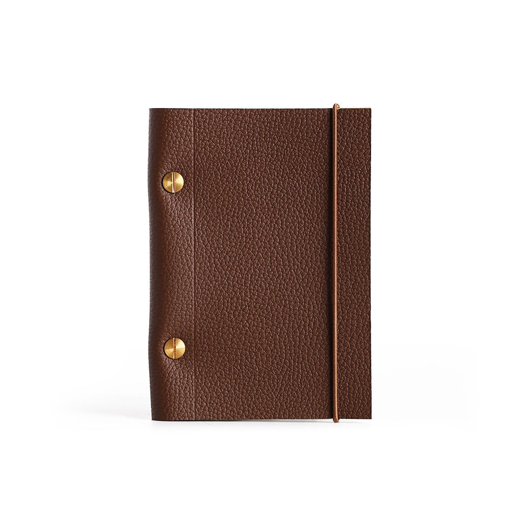 La Compagnie Du Kraft Refillable Leather Journal - A6 Brown at Boston General Store