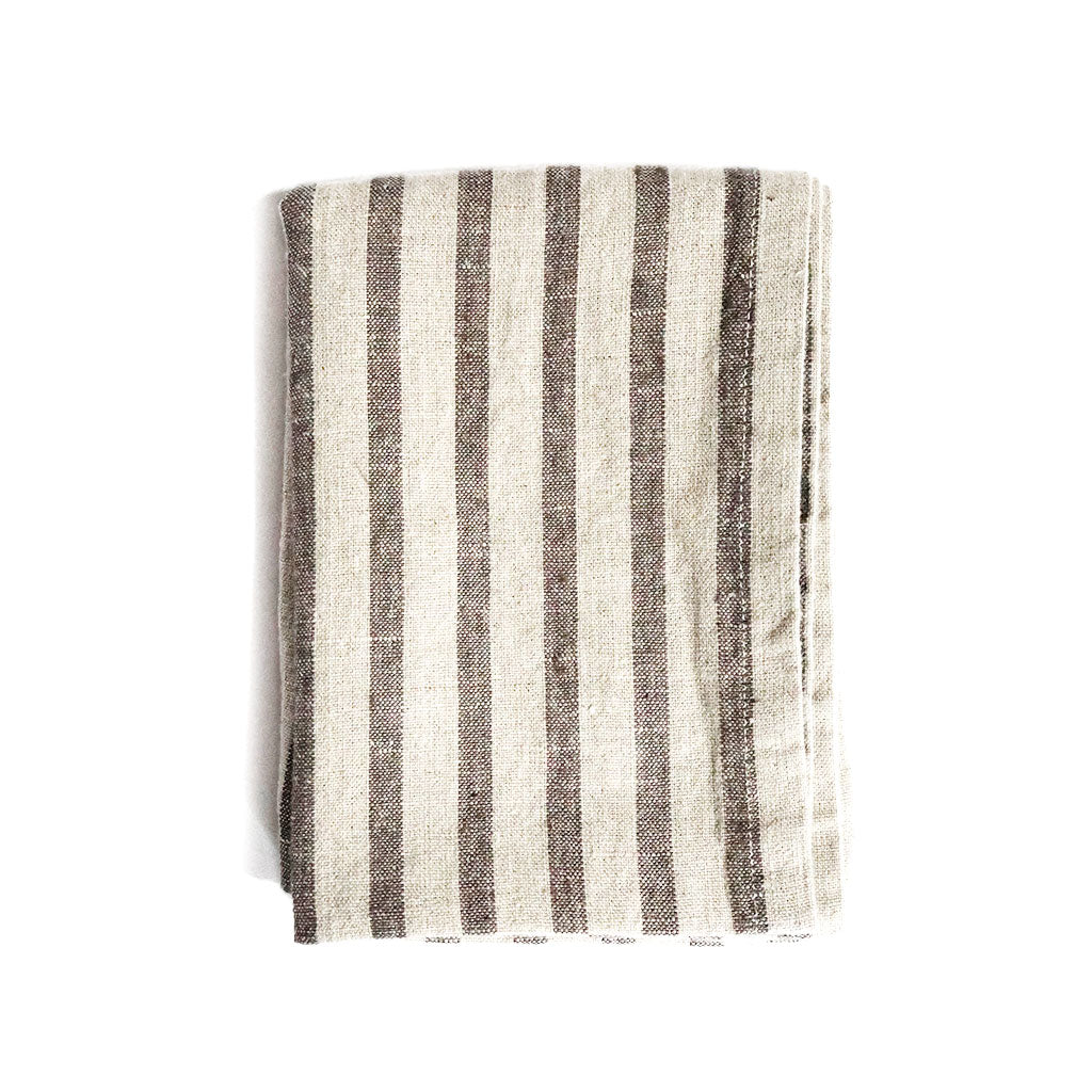 Linen Kitchen Towels Stripe   at Boston General Store