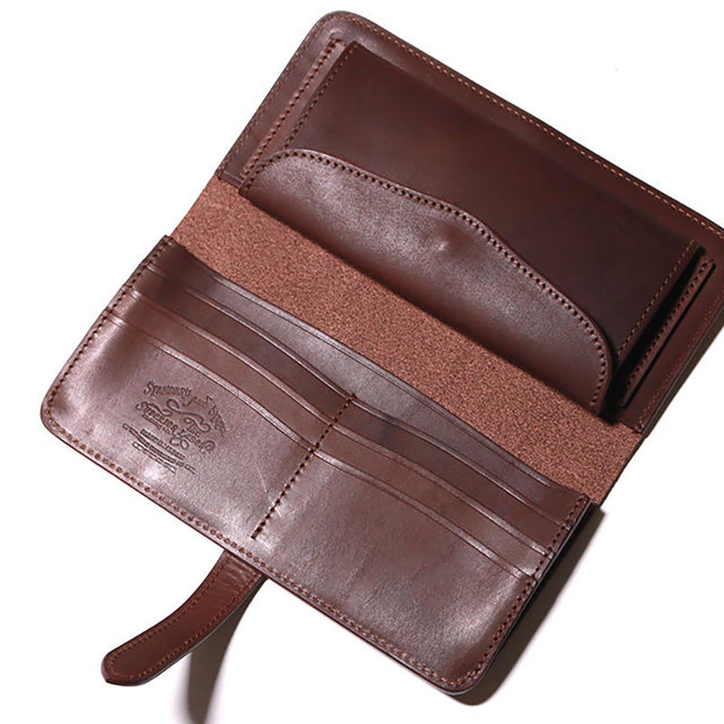 Leather Long Wallet at Boston General Store