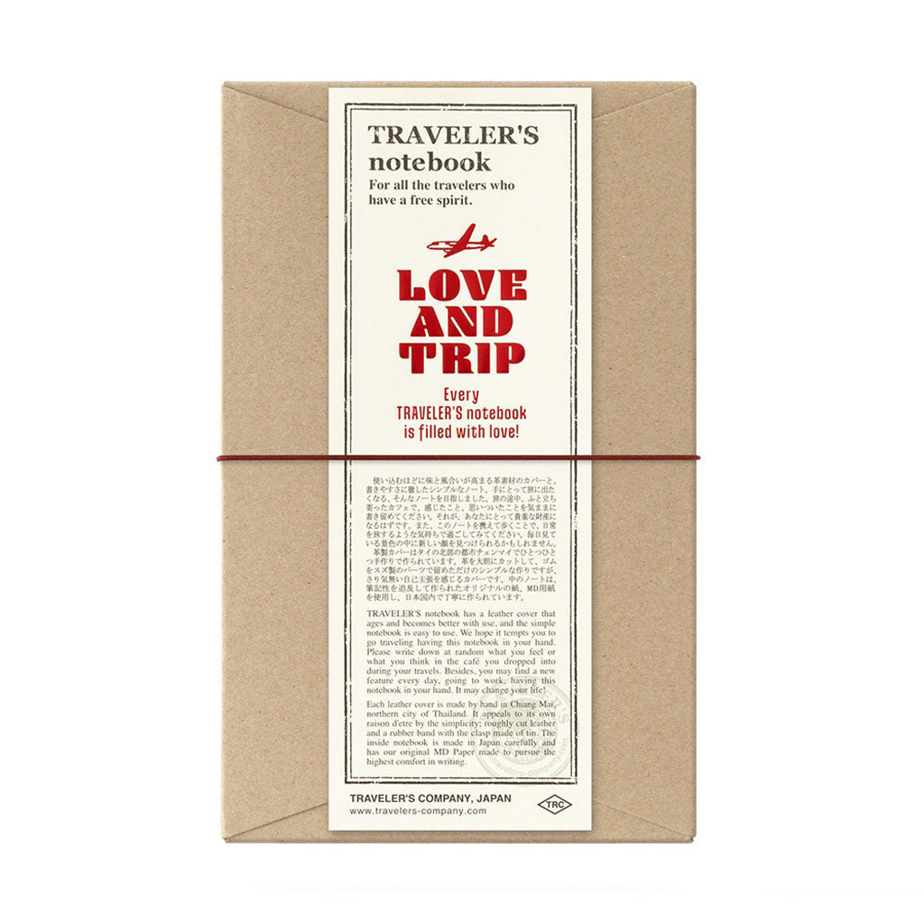Traveler&#39;s Love and Trip Regular Notebook at Boston General Store