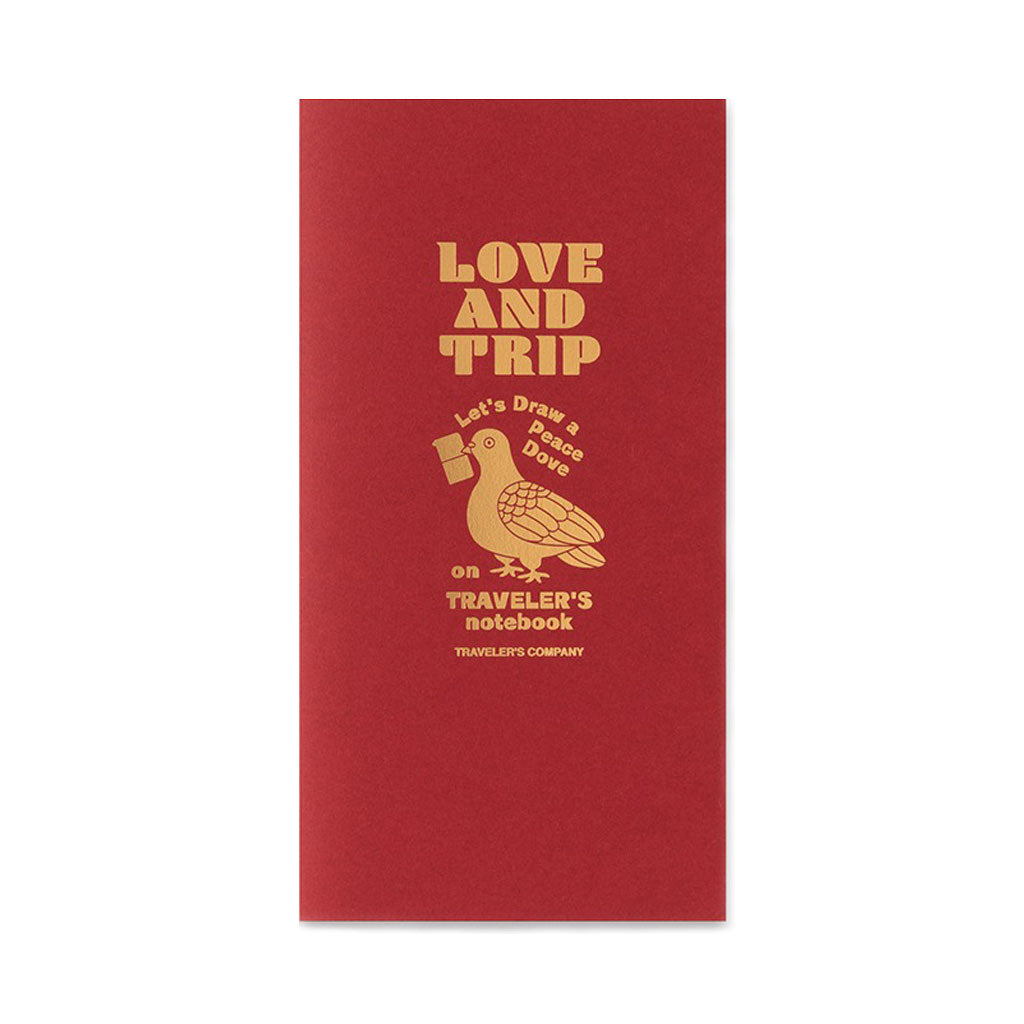 Traveler's Love and Trip Regular Notebook Refill at Boston General Store