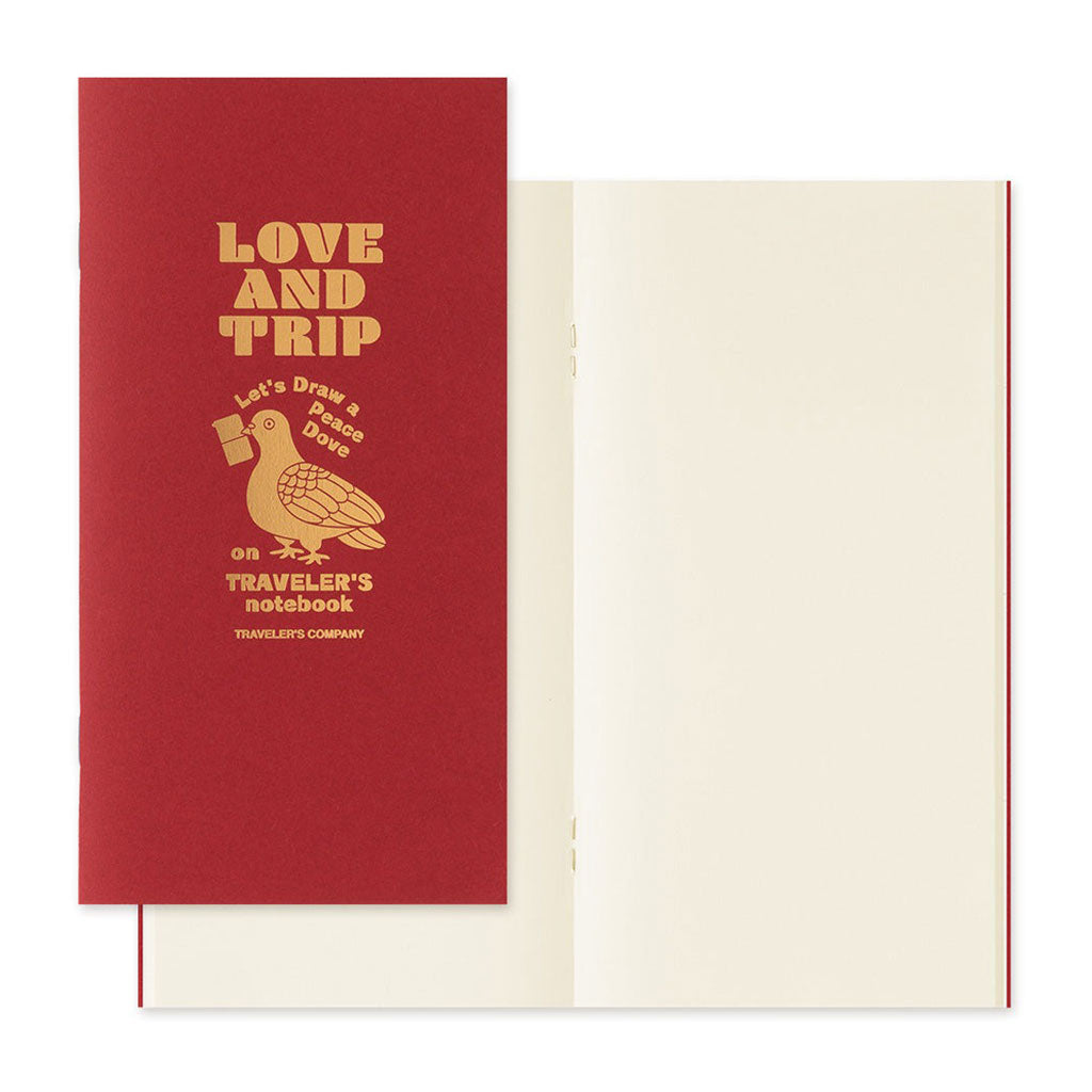 Traveler's Love and Trip Regular Notebook Refill at Boston General Store
