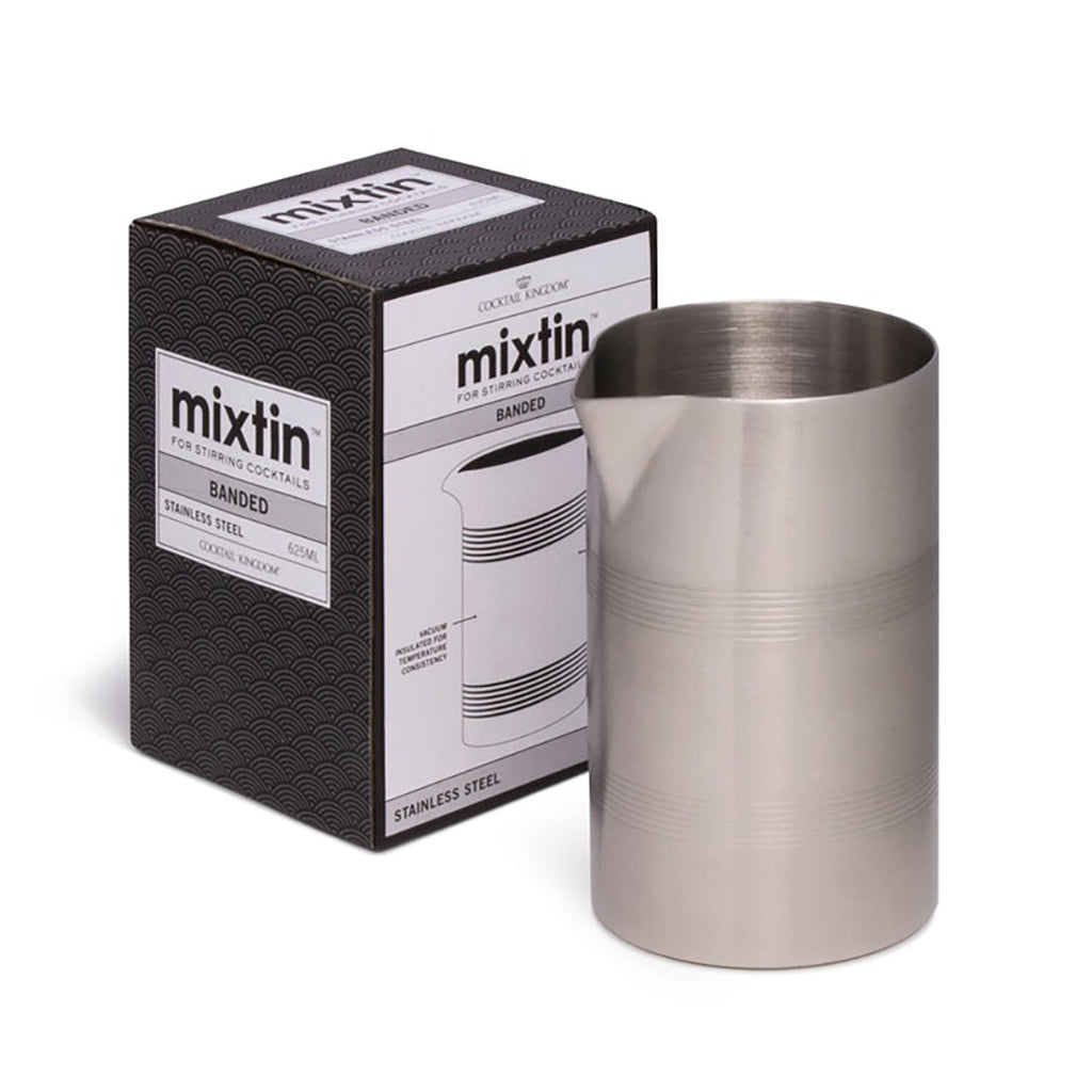 Mixtin Banded Stirring Tin    at Boston General Store