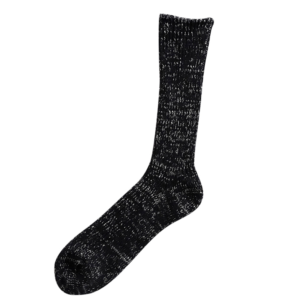 Hemp Cotton Ribbed Socks Boston Brick Small  at Boston General Store