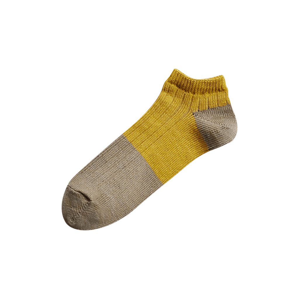 Linen Cotton Anklet Yellow Small  at Boston General Store