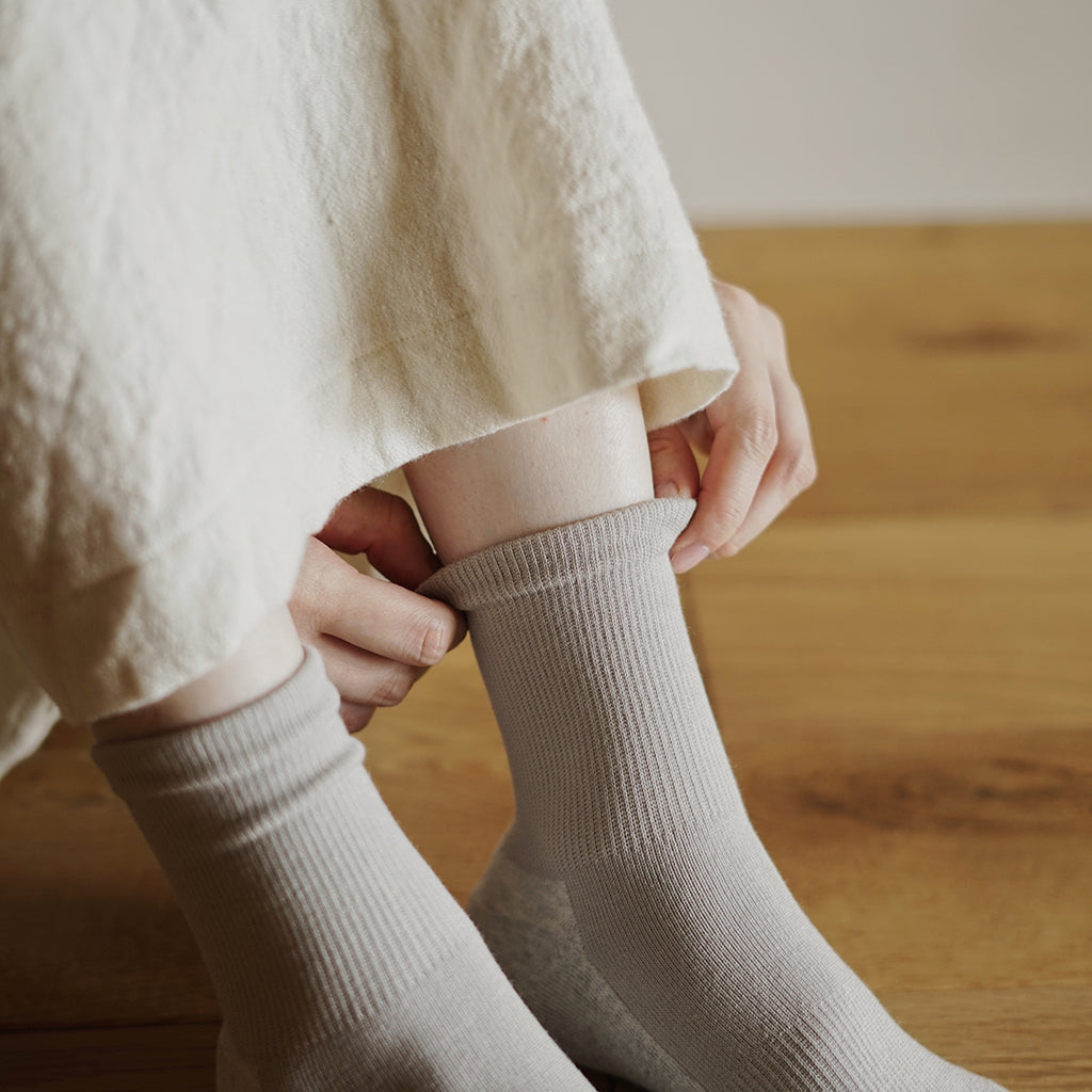 Cotton Cashmere Walking Socks    at Boston General Store