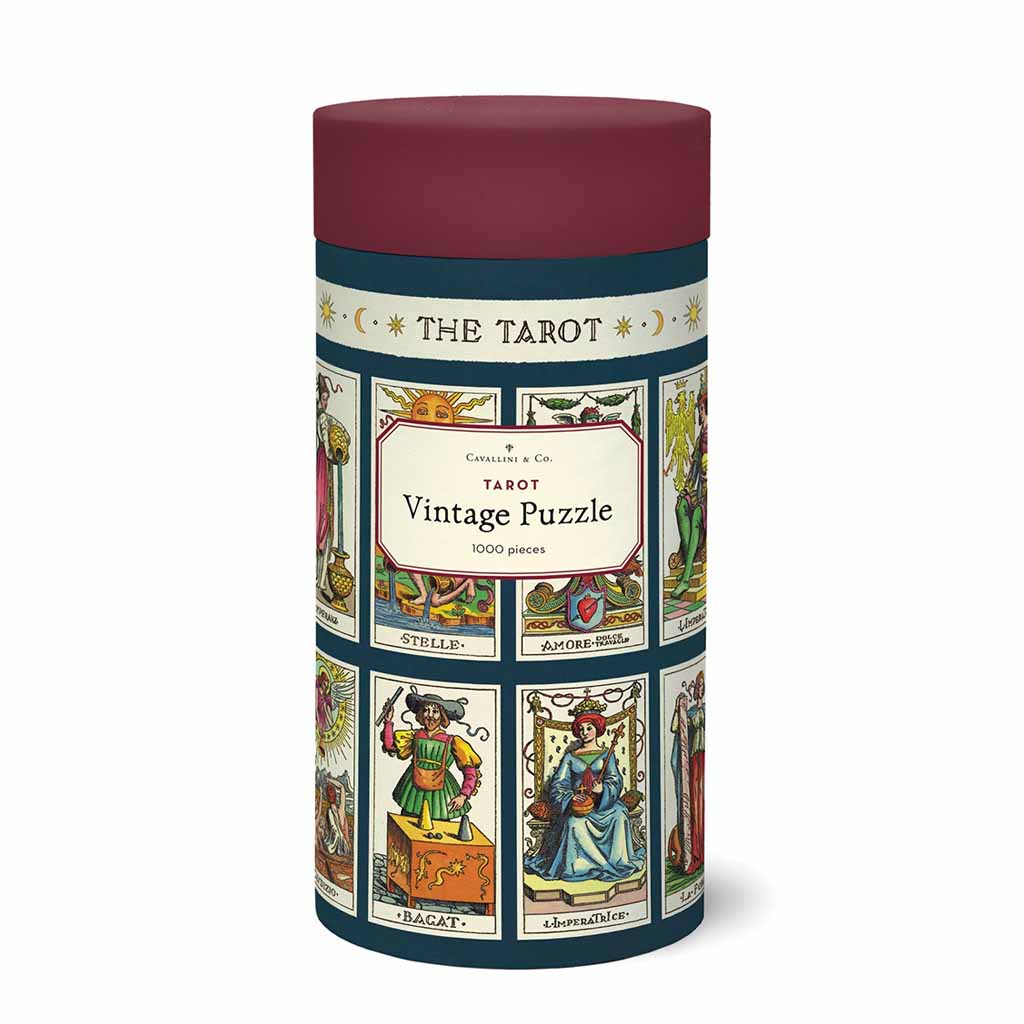 Vintage Themed Puzzles Tarot   at Boston General Store