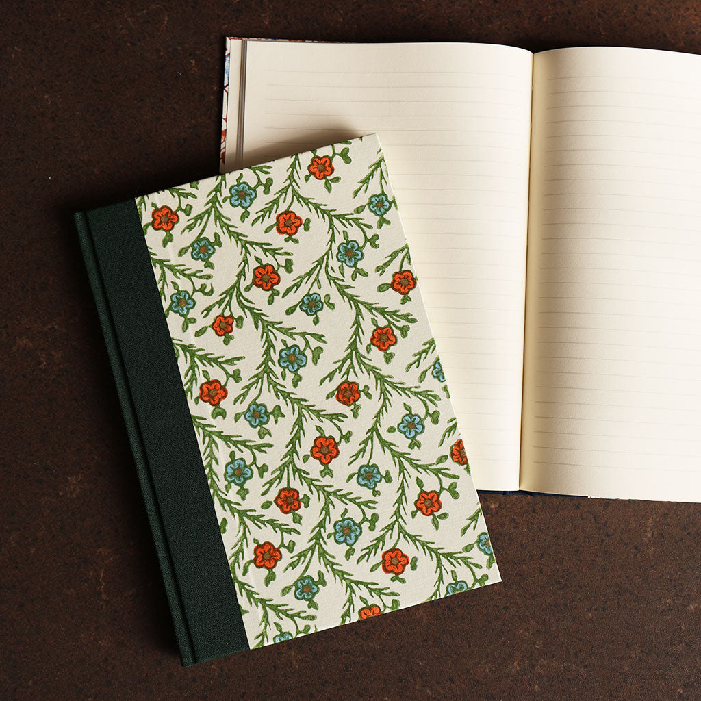 Rossi Canvas Bound Lined Notebook at Boston General Store