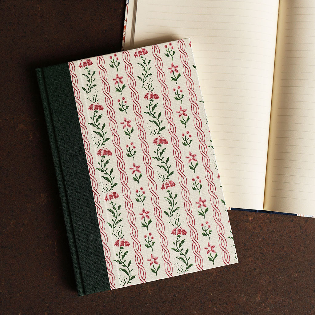 Rossi Canvas Bound Lined Notebook at Boston General Store