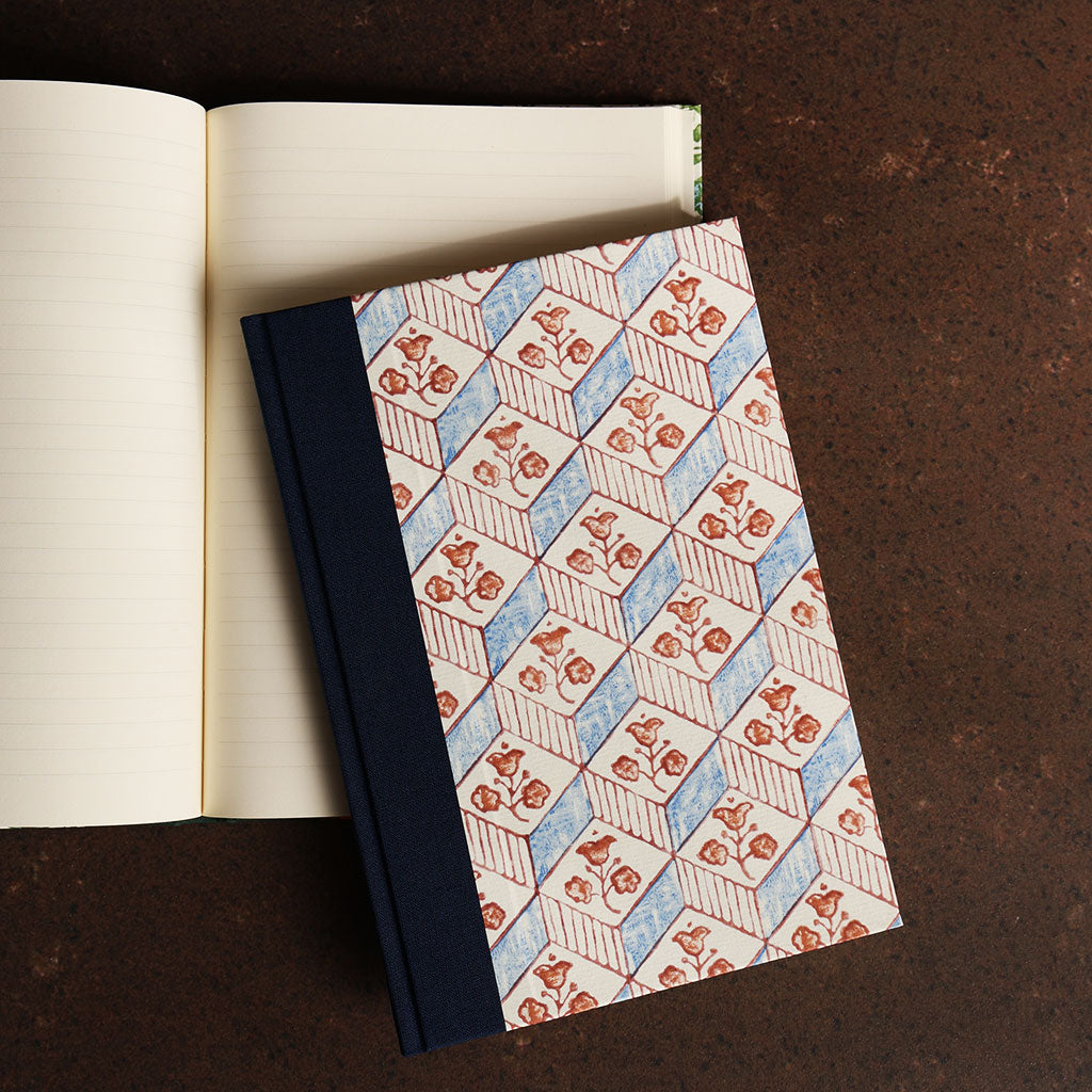 Rossi Canvas Bound Lined Notebook at Boston General Store